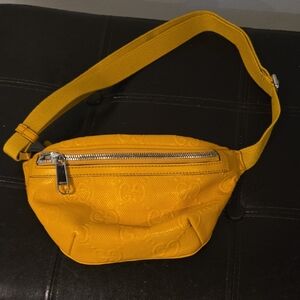 Gucci Mustard Yellow Belt Bag
